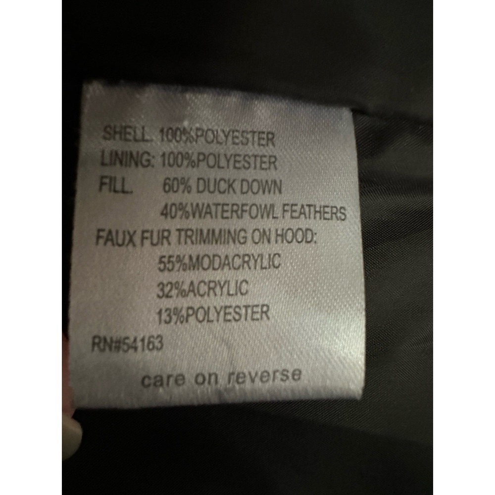 Calvin Klein Long Puffer‎ Jacket W/removable hood. Women's Size XS - Picture 12 of 14